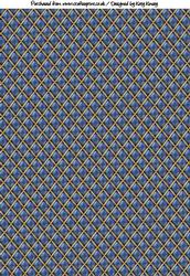 Blue Diamonds Backing Sheet