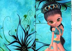 Marla A5 Print and Fold Card