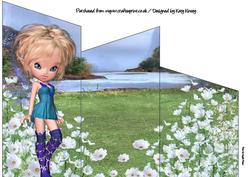 Phlox Fairy Cascade Card