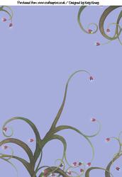 Enchanted Forest in Blue Backing Paper
