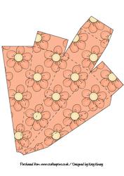 Orange Flowers Icicle Gift Box