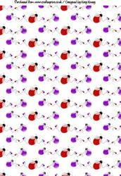 Ladybird Ladybird Backing Paper