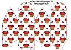 Strawberry Cupcake Truffle Gift Box