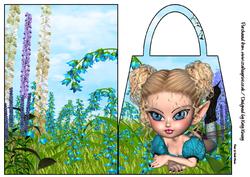 Meadow Fairy Handbag Card