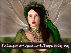 Medieval Queen A5 Pyramage Card Kit
