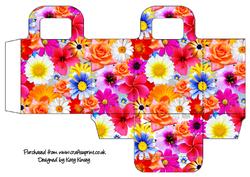 Floral Explosion Gift Bag