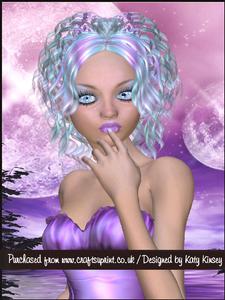Lilac Lights A5 Pyramage Card Kit