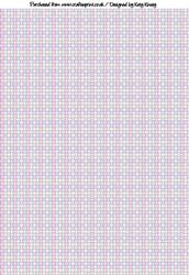 Basket Weave Backing Paper in Soft Pastels
