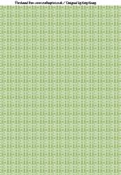 Basket Weave Backing Paper in Green
