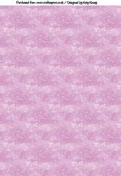 Star Filled Sky Backing Paper in Dusky Pink