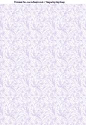 Lilac Swirl Leaves Backing Paper