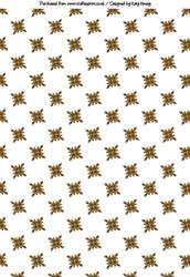 Gold and Red Jewels Backing Paper
