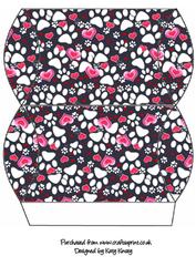 Love My Dog Pillow Gift Box
