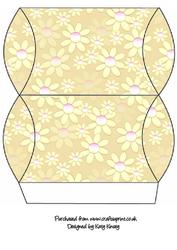 Yellow Daisies Pillow Gift Box