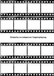 Filmstrips Photo Frames