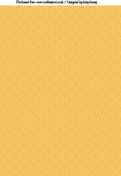Orange Glitter Swirl Backing Paper