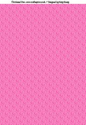 Bright Pink Glitter Swirl Backing Paper