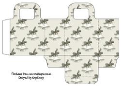 Christmas Bells in Cream Gift Bag