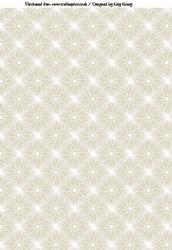 Cream Stick Swirl A4 Backing Paper