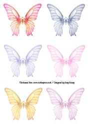 Delicate Butterfly Toppers