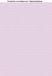 Lots of Lace A4 Backing Paper in Pink