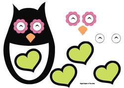 Retro Owl Decoupage Sheet #1