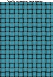 Large Weave A4 Backing Paper in Blue