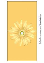 Yellow Daisy Over the Edge Card