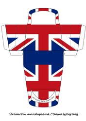 Union Jack Jubilee 3D Handbag Gift Box