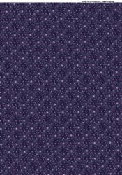 Twinkling Fairy Dust A4 Backing Paper in Dark Blue