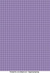 Purple Check A4 Backing Paper