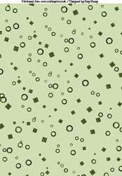 Sprinkles A4 Backing Paper in Green