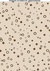 Sprinkles A4 Backing Paper in Brown