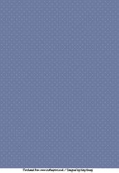 Blue and Pale Blue Polka Dots A4 Backing Paper