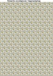 Silver and Sage Green Swirls A4 Backing Paper