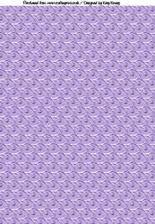 Purple Swirls A4 Backing Paper
