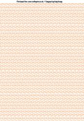 Bead Strings Backing Paper in Orange