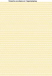 Bead Strings Backing Paper in Yellow
