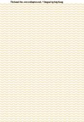 Yellow Lace A4 Backing Paper