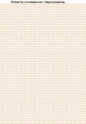 Orange Lace A4 Backing Paper