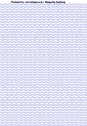 Dark Blue Lace A4 Backing Paper