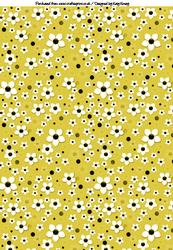 Daisy Daisy Backing Paper in Yellow