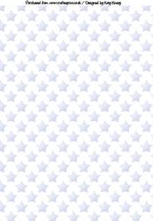 Soft Blue Stars A4 Backing Paper