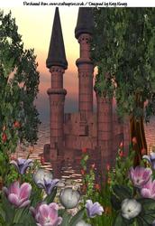 The Secret Castle A4 Background Sheet