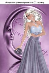 Lovely in Lilac A4 Card Front