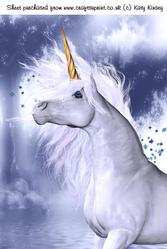 Unicorn Dreams A4 Card Front