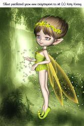 Fairy Charm A4 Card Front