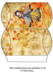 Blossom Fairy in Yellow Pillow Box