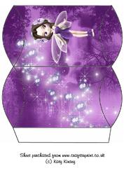 Violet Fairy Pillow Box