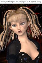 Twinkle Twinkle, Little Pixie A4 Card Front